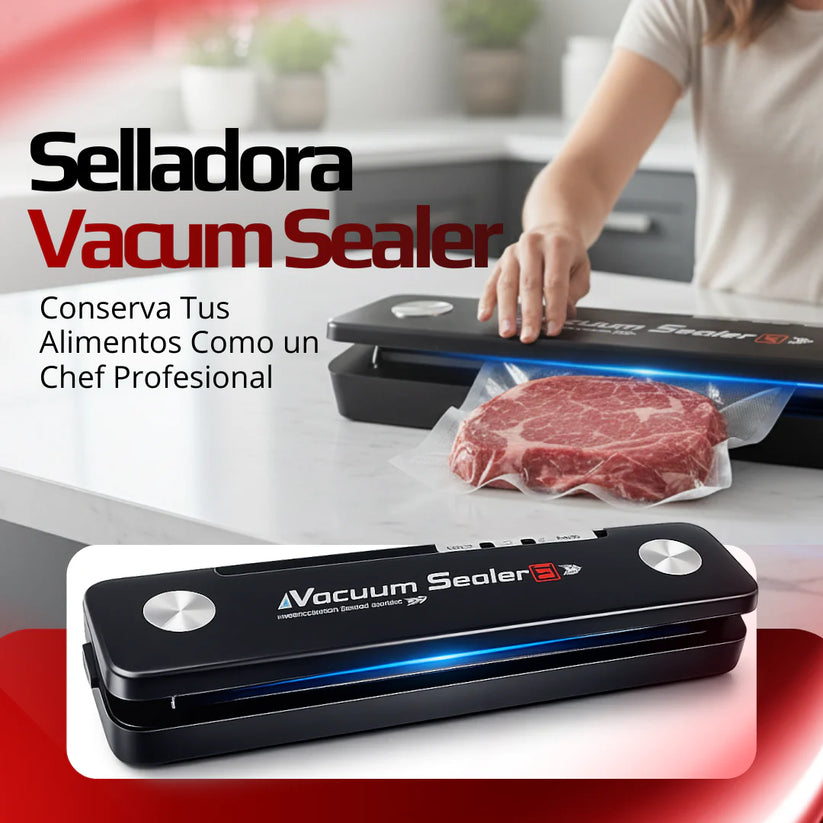 VacuSeal™ | Selladora al Vacío Portátil
