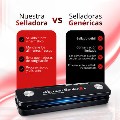 VacuSeal™ | Selladora al Vacío Portátil
